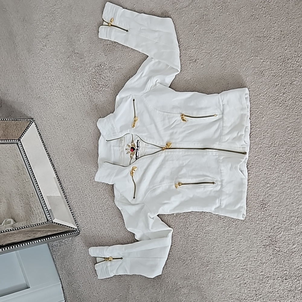 Twisted Heart Zip Up Jacket